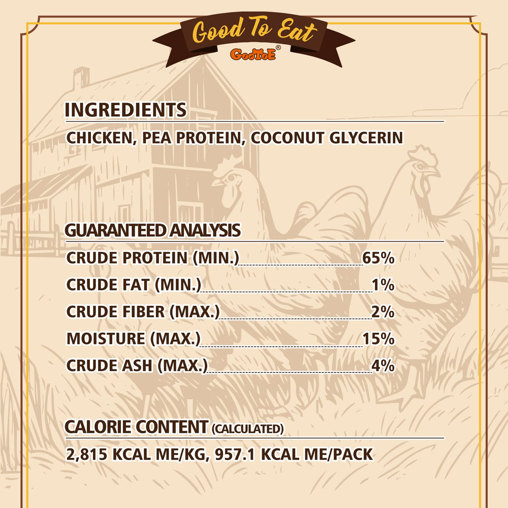 Gootoe gluten-free hypoallergenic label signals suitable for sensitive dogs
