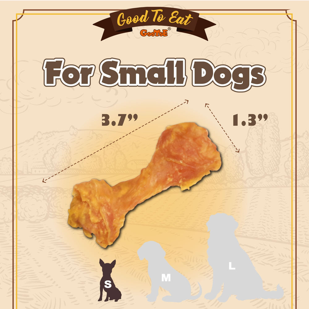 Gootoe turkey tendon texture closeup highlights natural, grain-free bite for sensitive stomachs.