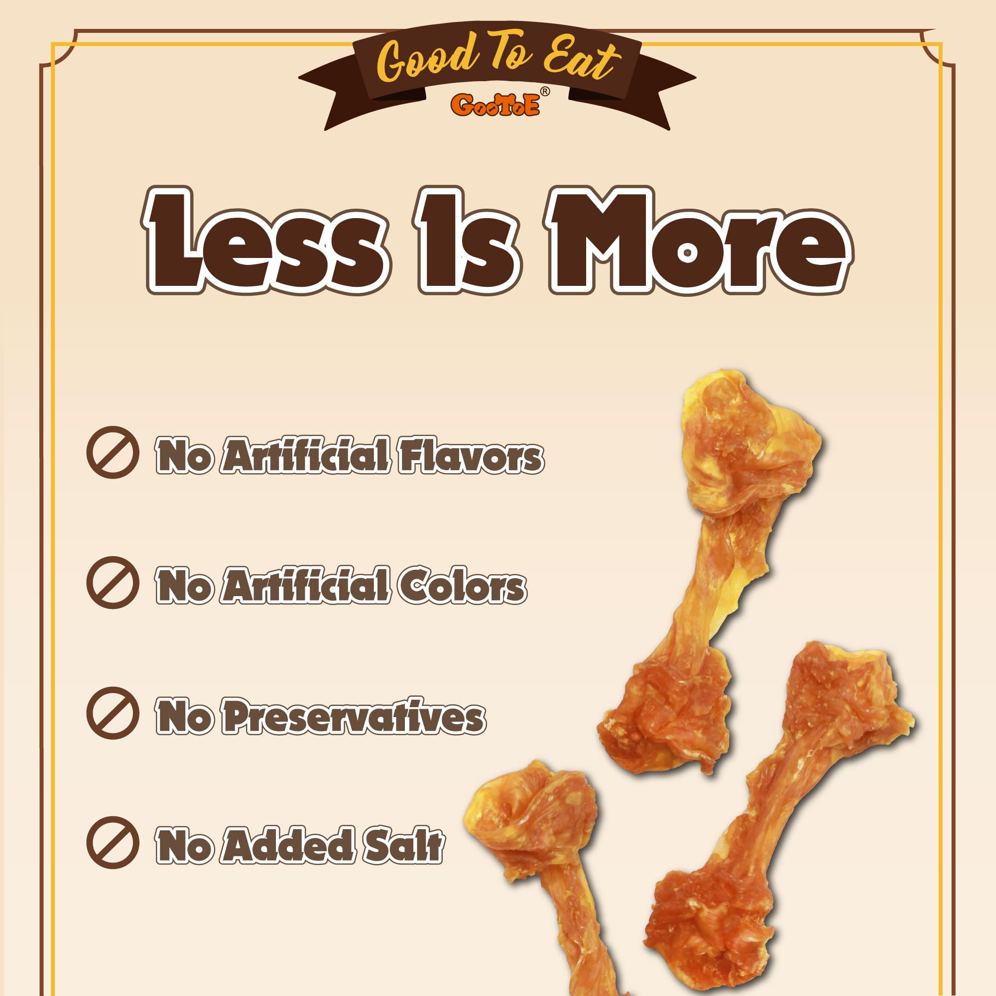 Gootoe Turkey Tendons dog chewing action captures safe, satisfying chew sessions.