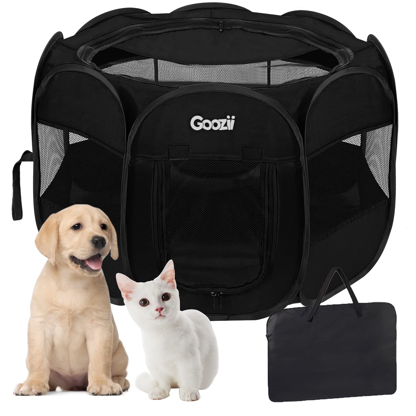 Goozii kitten playpen suitable for indoor outdoor use on trips