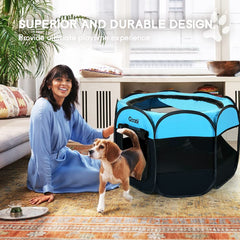 Goozii portable playpen folded storage case keeps setup organized and portable