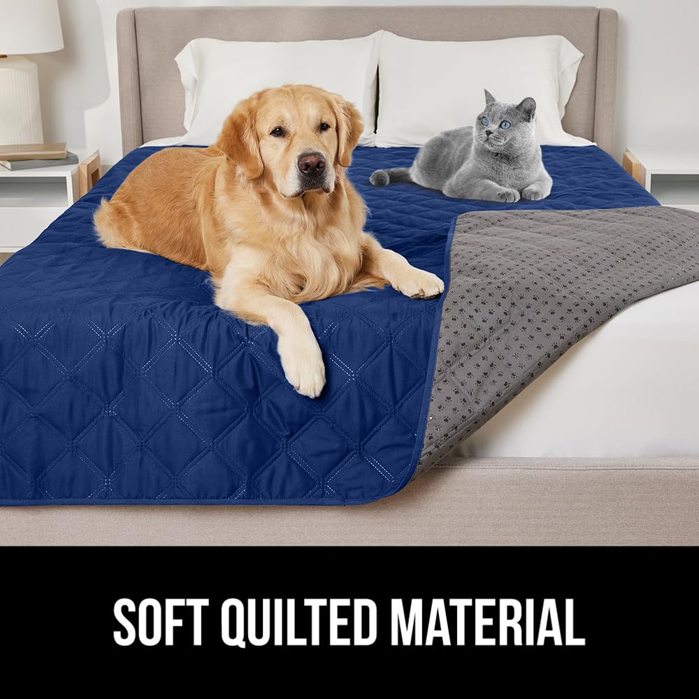 Gorilla Grip 82x102 blanket extension across furniture for full coverage.