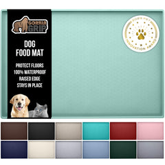 Gorilla Grip bandeja-alimento de silicona impermeable protege el suelo durante las comidas