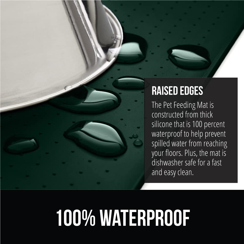 GORILLA GRIP BPA-free silicone mat is safe and easy to sanitize after meals.