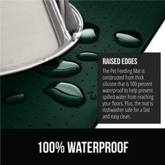 GORILLA GRIP BPA-free silicone mat is safe and easy to sanitize after meals.