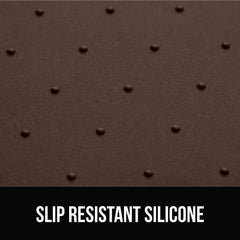 Gorilla Grip BPA-free silicone mat is food-grade safe for pets.