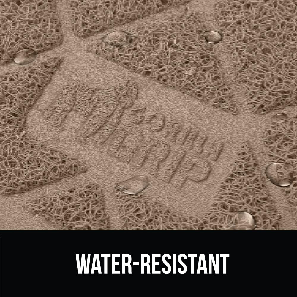 GORILLA GRIP easy-clean design supports vacuuming or shaking out litter.