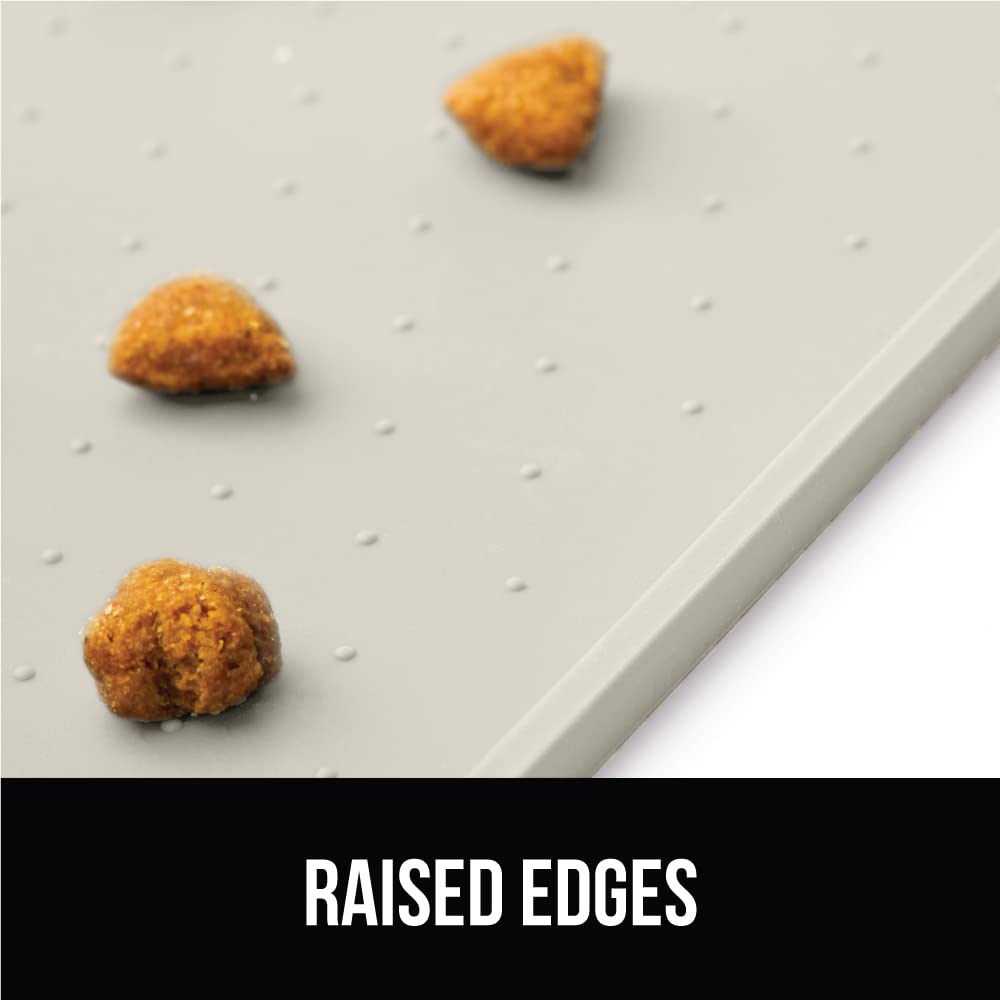 GORILLA GRIP award-winning design enhances mess control at mealtimes.