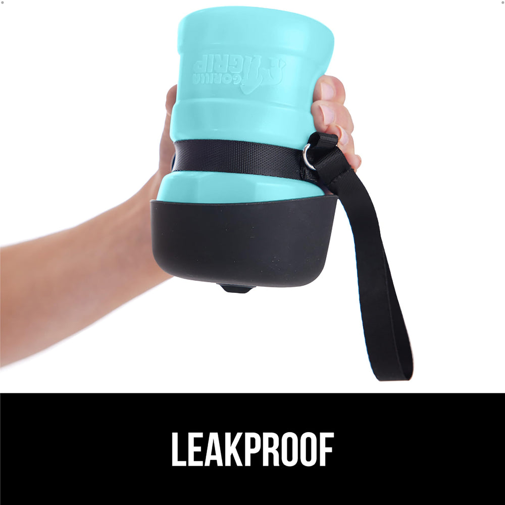 GORILLA GRIP carrying strap view—hands-free on-the-go convenience.