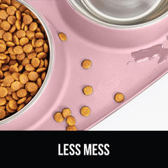 GORILLA GRIP feeding mat raised edge catches spills during feeding