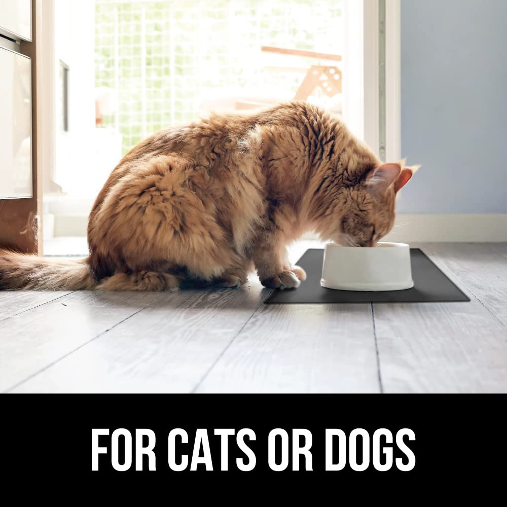 GORILLA GRIP versatile mat for fountains, auto feeders, and litter boxes.