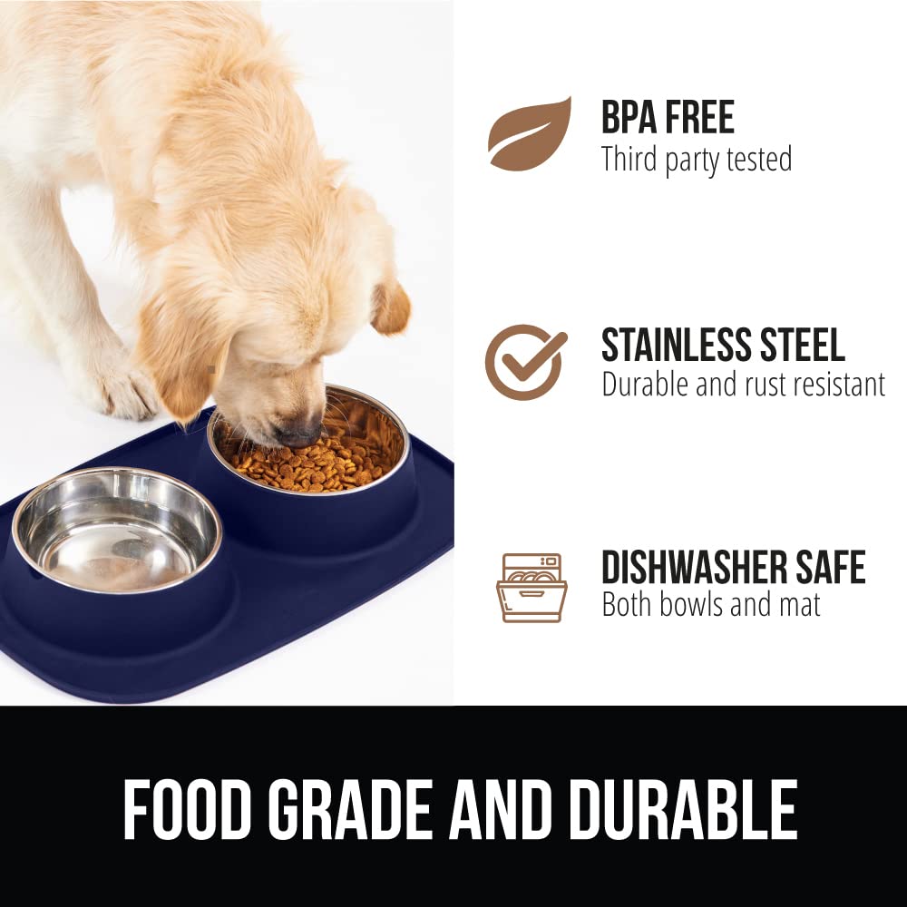 GORILLA GRIP slip-resistant-silicone-base prevents movement on clean floors.