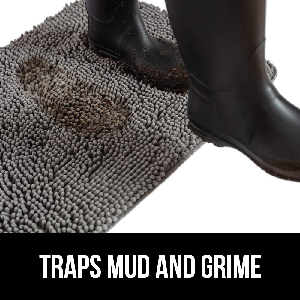 GORILLA GRIP SOAKSTOPPER: chenille denso y suave que seca rápido