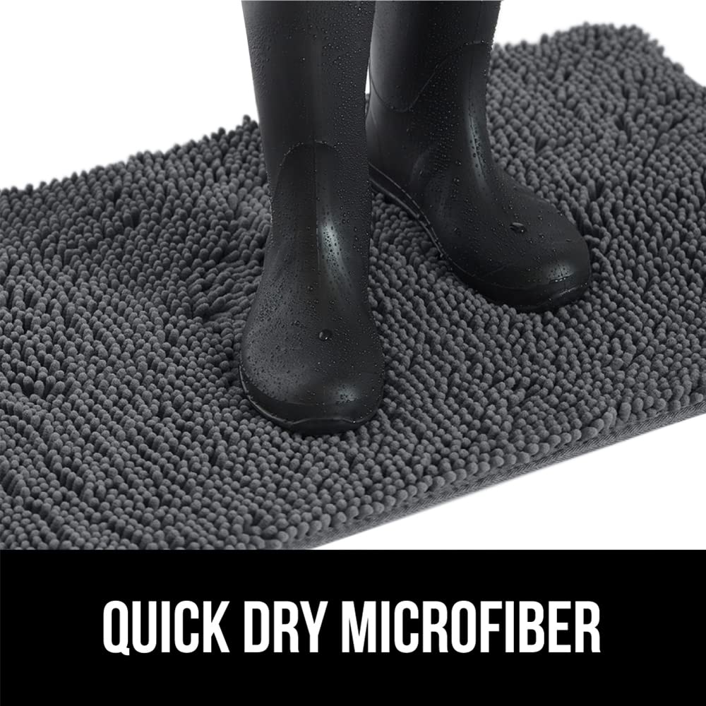 GORILLA GRIP SoakStopper helps manage paw messes at the door.