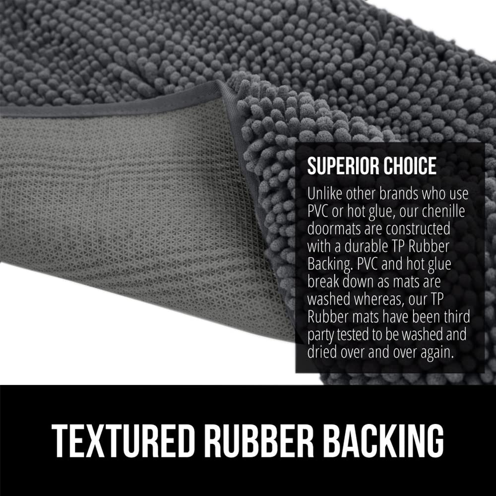 GORILLA GRIP SoakStopper fade-resistant material maintains color with washing.