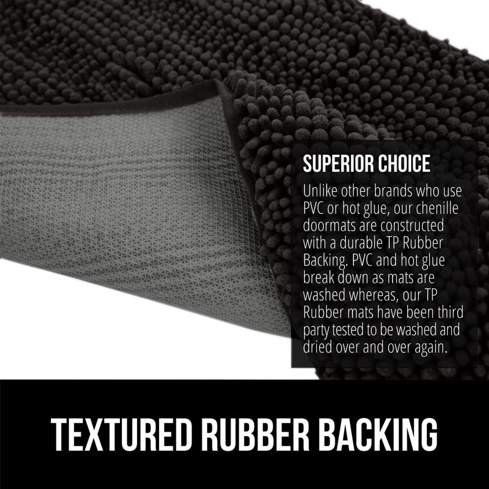 GORILLA GRIP SoakStopper machine washable for easy care and reuse.