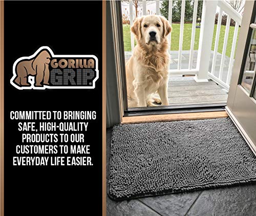 GORILLA GRIP SOAKSTOPPER: ideal para proteger pisos frente a lodo de mascotas