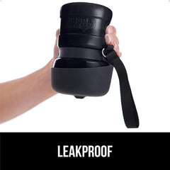 GORILLA GRIP includes strap and carabiner for hands-free carrying on hikes