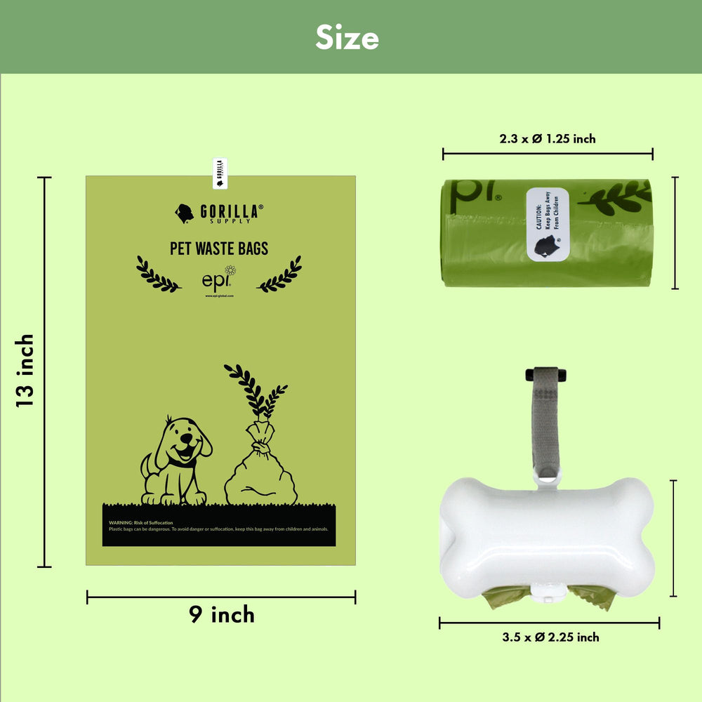 GORILLA SUPPLY 1000-count value pack ensures frequent cleanups are ready.
