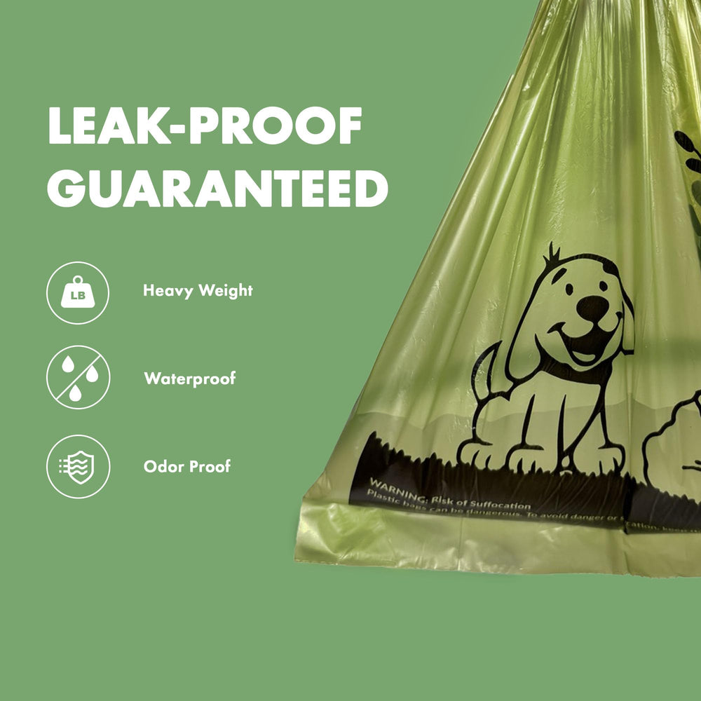 GORILLA SUPPLY leash-attachment dispenser keeps supplies within reach on walks.