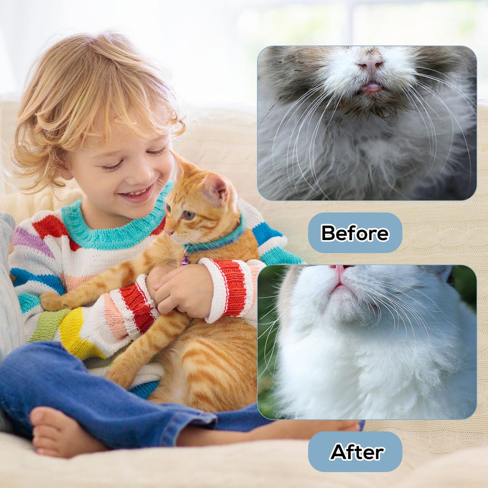 Gosknor cat chin brush detail shows soft silicone bristles for small animals