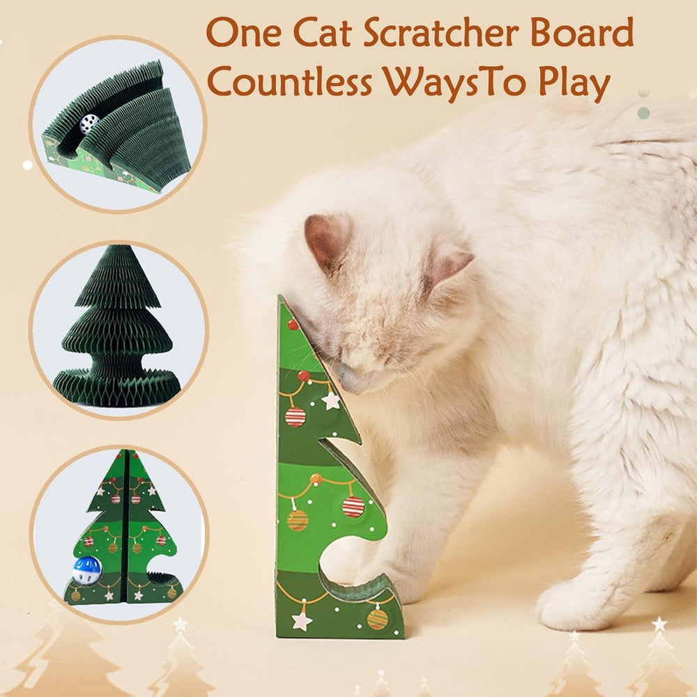 Gouenl Durable Cardboard Eco-Friendly Material emphasizes sturdy, sustainable feline entertainment.