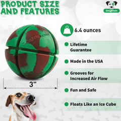 Goughnuts ball USA-made durable rubber for supervised play