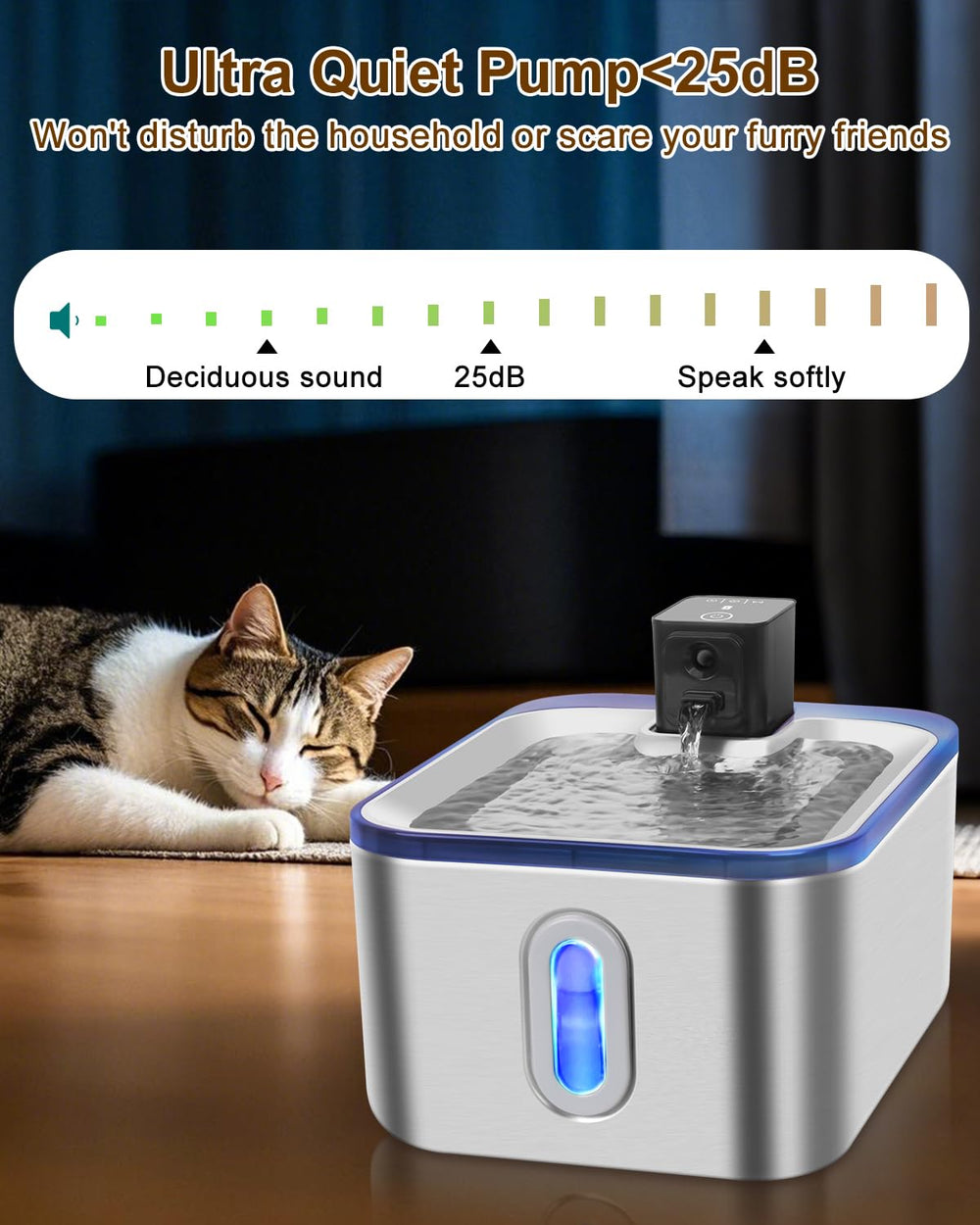 GOYJOY multi-pet hydration use case supports cats and small dogs