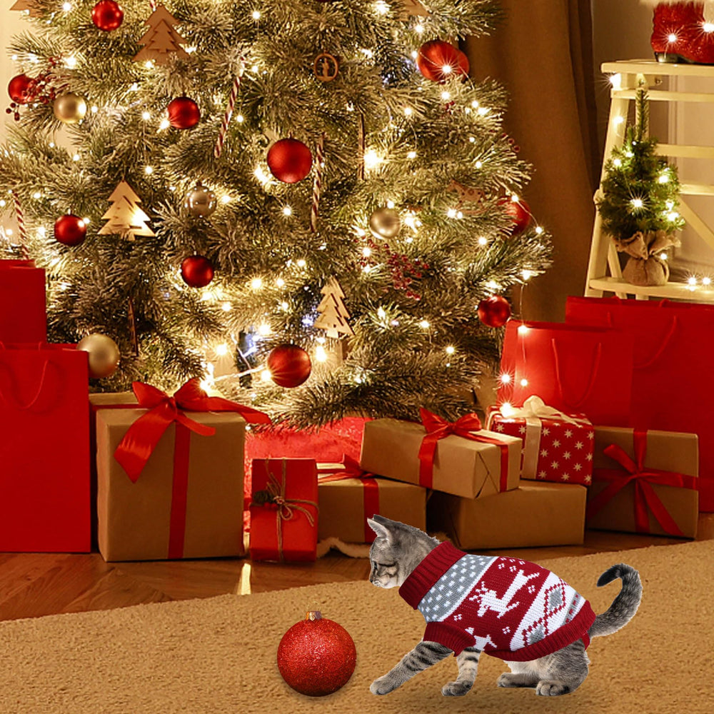 GOYOSWA pet winter outfit for photos and daily wear
