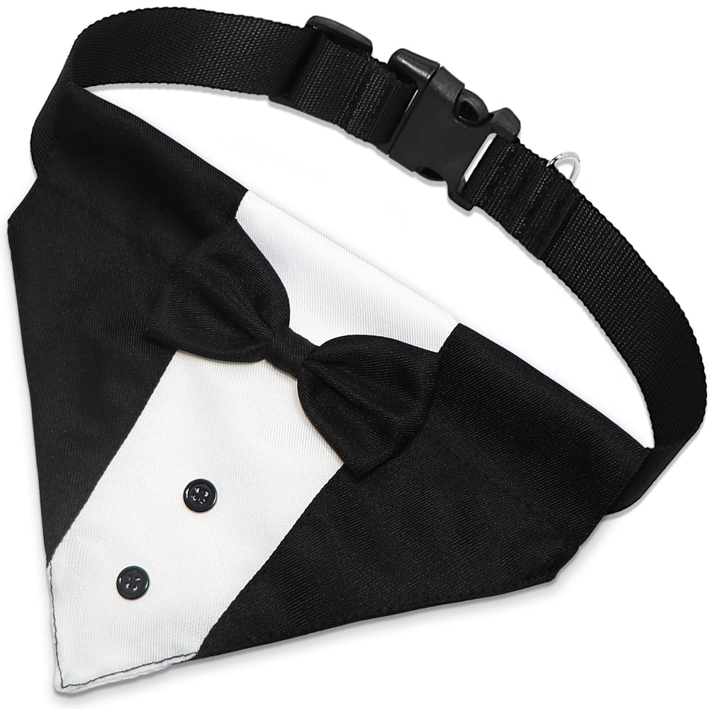 GOYOSWA dog tuxedo ensemble ideal for engagement moments and family celebrations