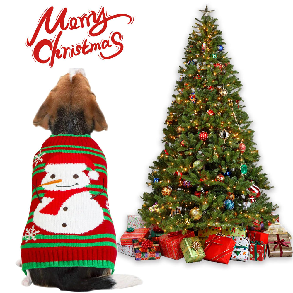 GOYOSWA warm-knit dog sweater delivering soft warmth for chilly outings