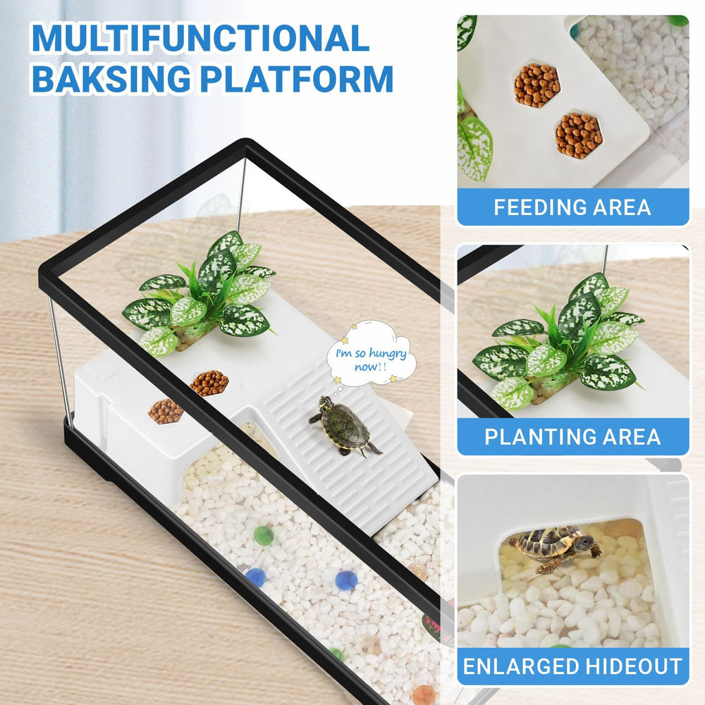 GOZILLA Turtle Tank accessories help create a complete setup.