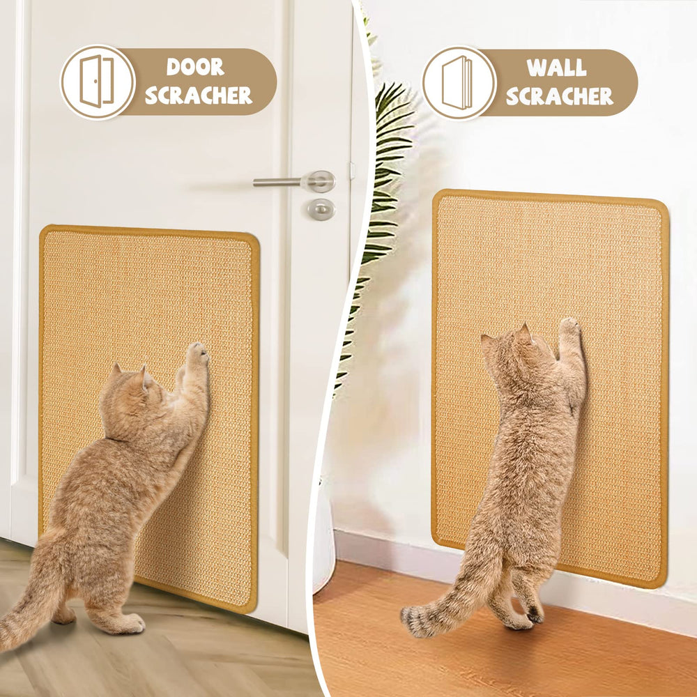 Graciadeco non-toxic sisal material emphasizes safe scratching for indoor cats