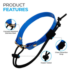 Gracie To The Rescue eCollar pink replacement strap shows broad compatibility with popular receivers.