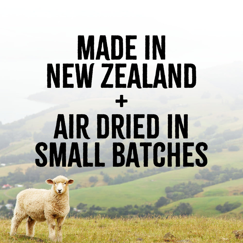 Grain-free and gluten-free label on packaging for sensitive pups.