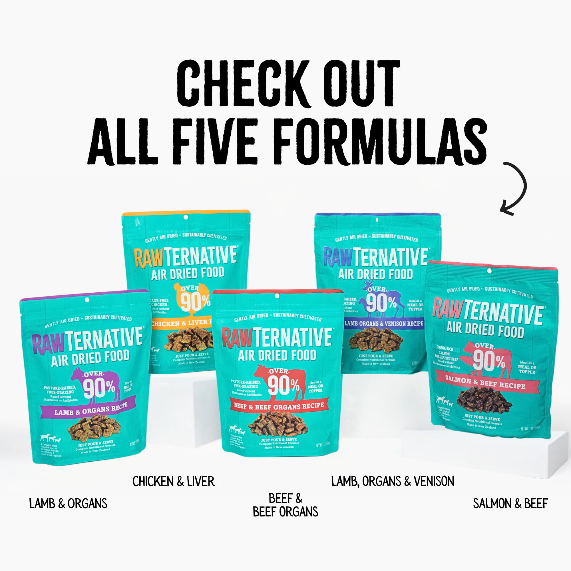 Grandma Mae's RawTernative flaxseed-prebiotics support digestion and coat health