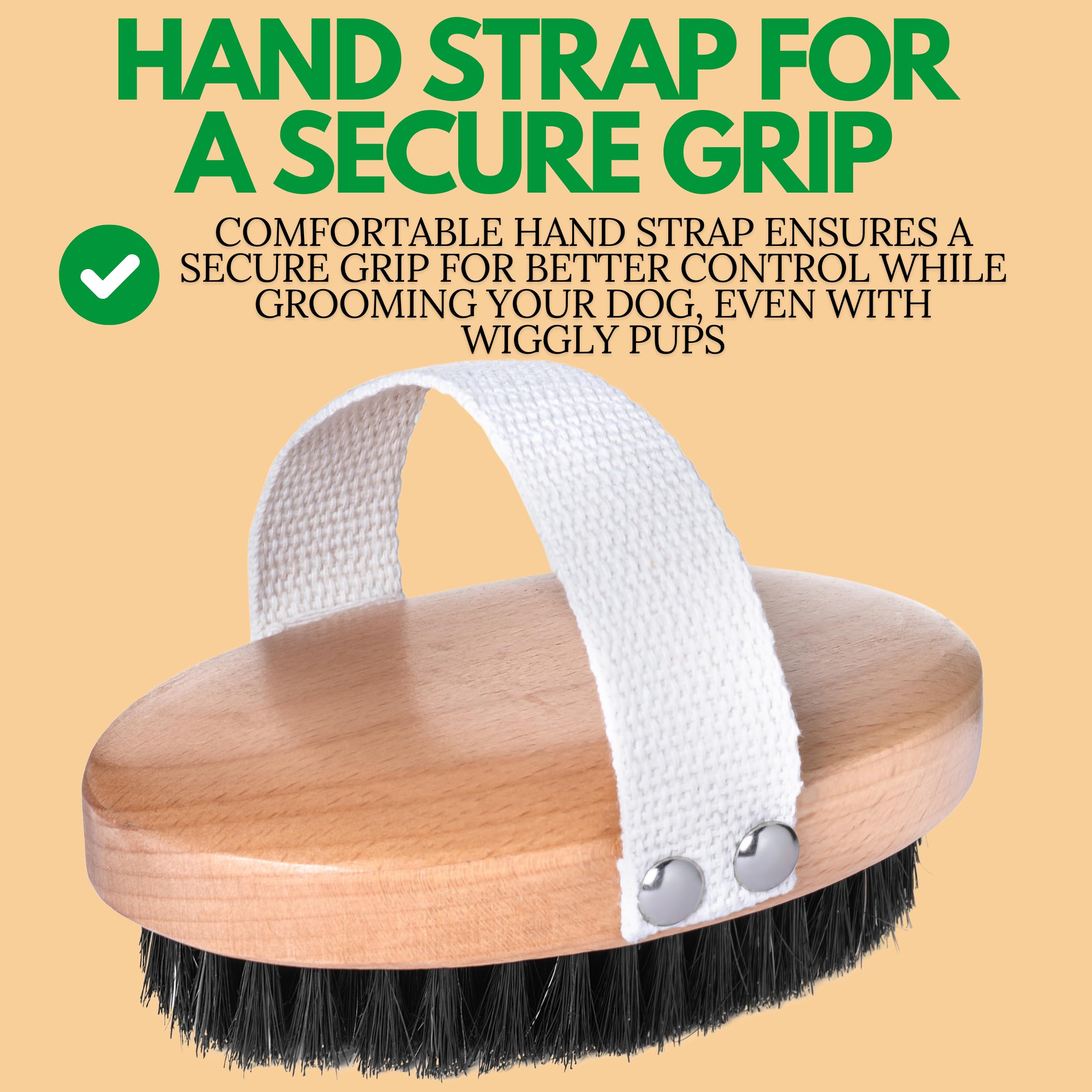 GranNaturals cat-friendly grooming brush suited for multiple pets' coats