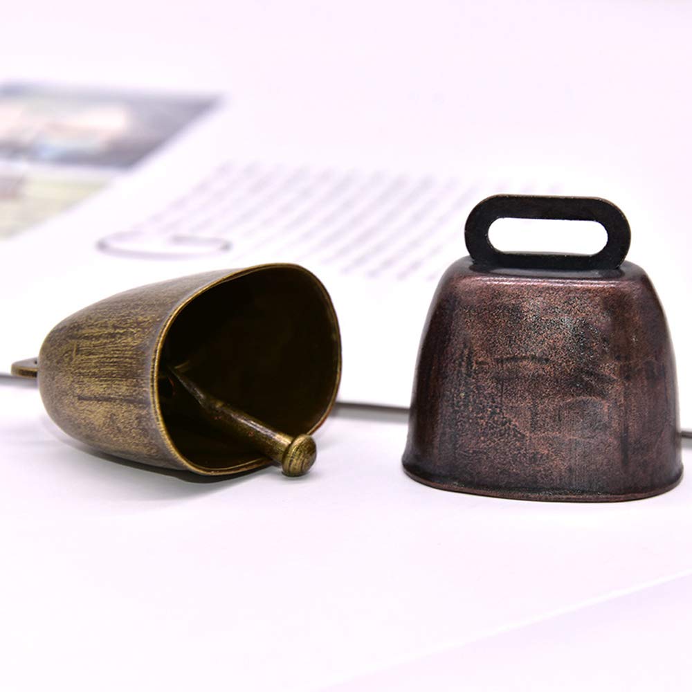 Grazing Copper Bells used in wind chimes for outdoor décor.