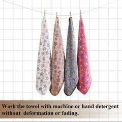 Grddaef multi-color blankets 30x20 provide versatile sleeping mats for small pets.