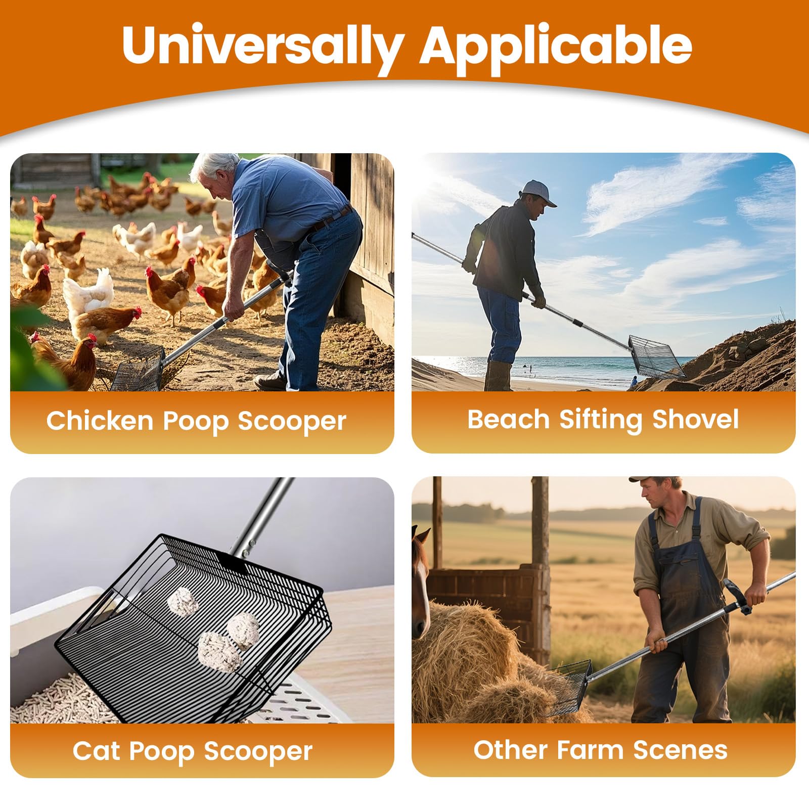 Great Dachong durable stainless steel construction for poultry and farm environments.
