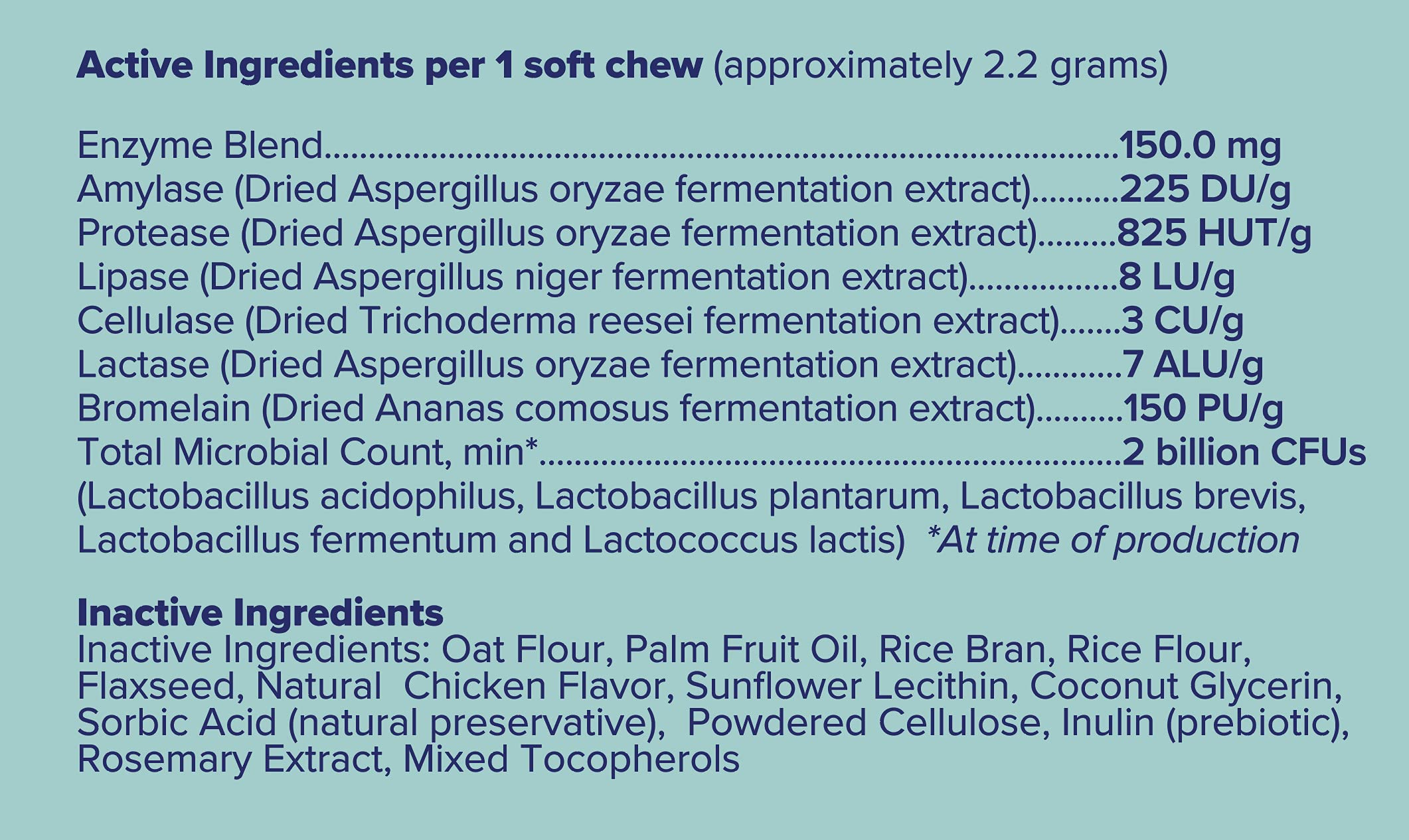 Close-up of soft-chew texture from Great Poop Probiotics, appealing to picky dogs.