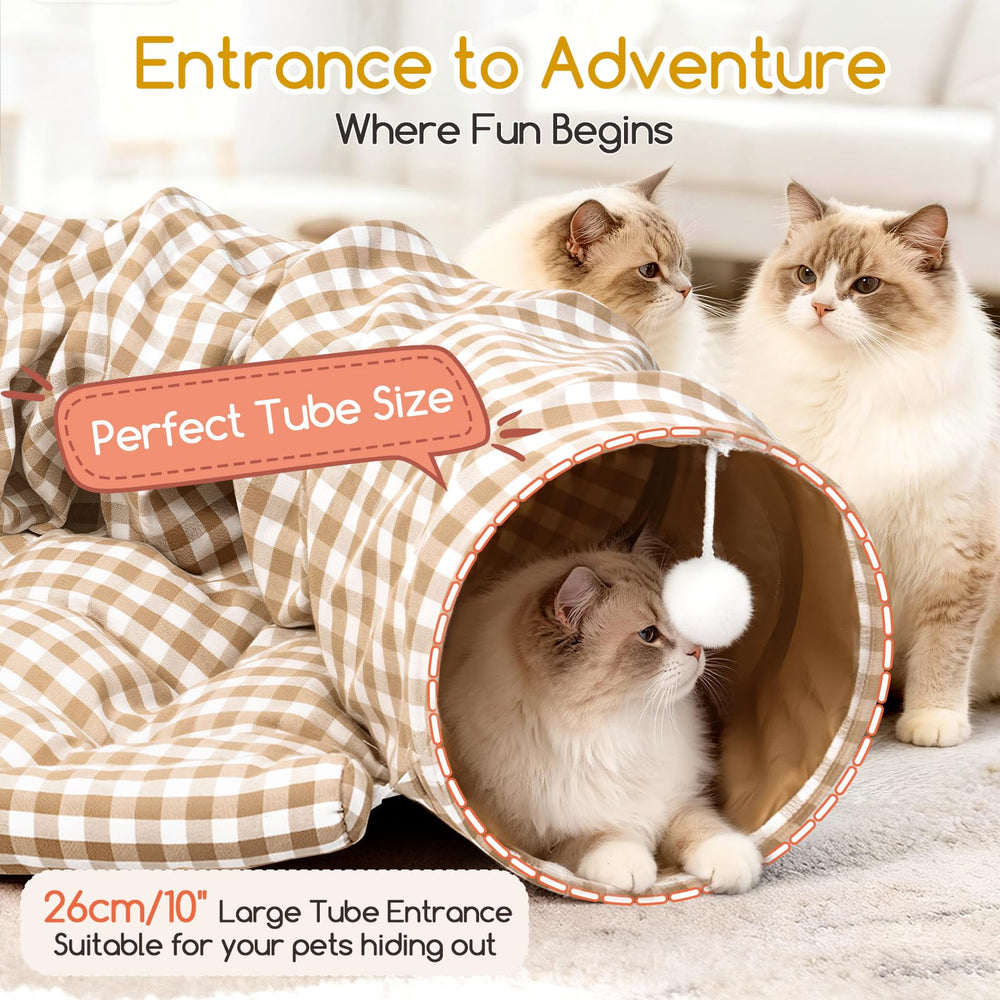 Greatbond Bunny Tunnel Bed compact-folding highlights space-saving storage after playtime.