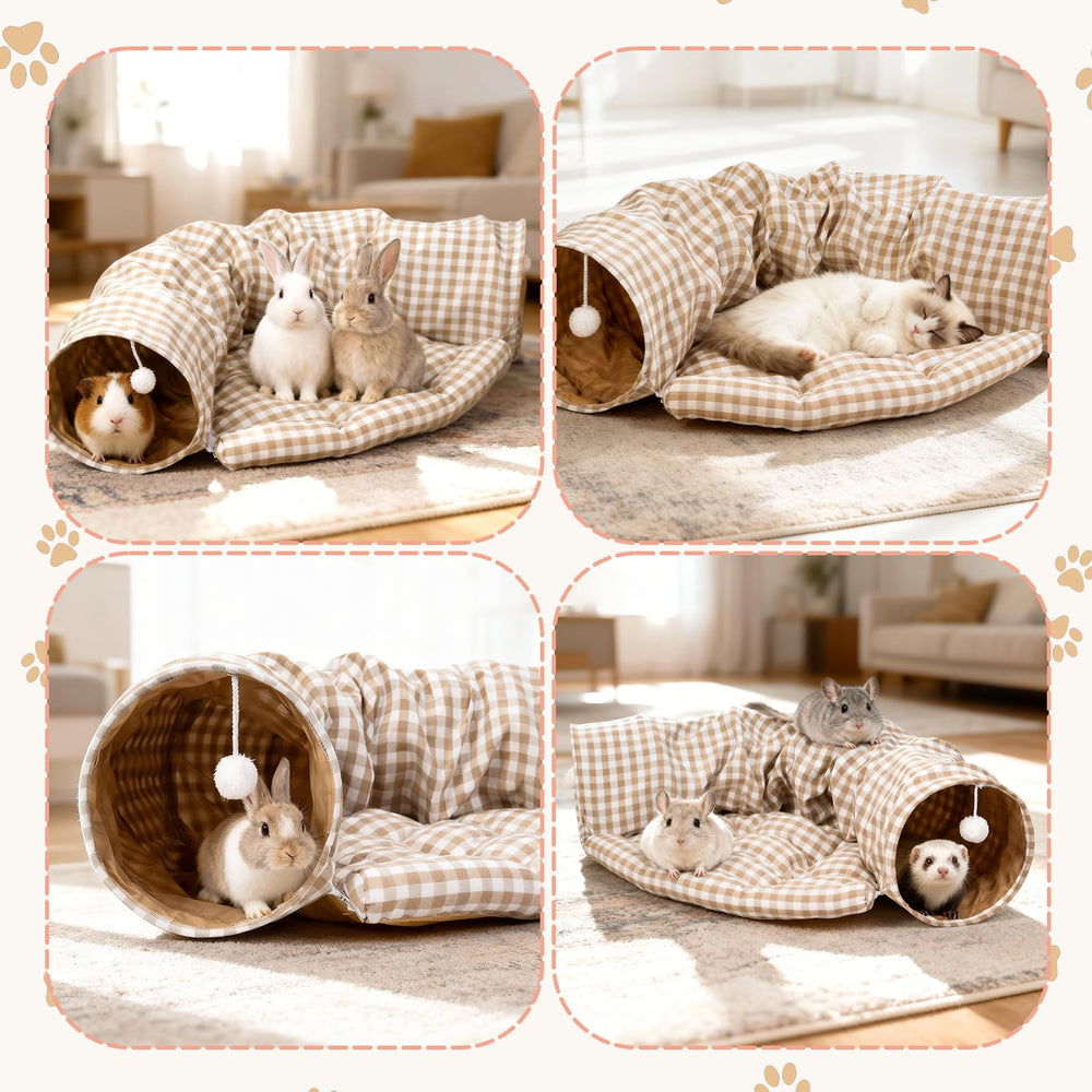 Greatbond Bunny Tunnel Bed gift-ready packaging appeals as a thoughtful pet gift.