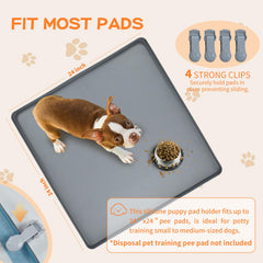 Greatbond silicone non-slip pee mat ensures safe floor protection