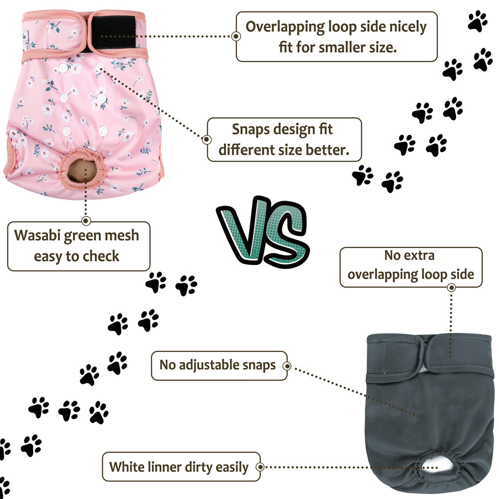Grecle interior features multi-layer absorbent fleece and waterproof membrane to reduce leaks