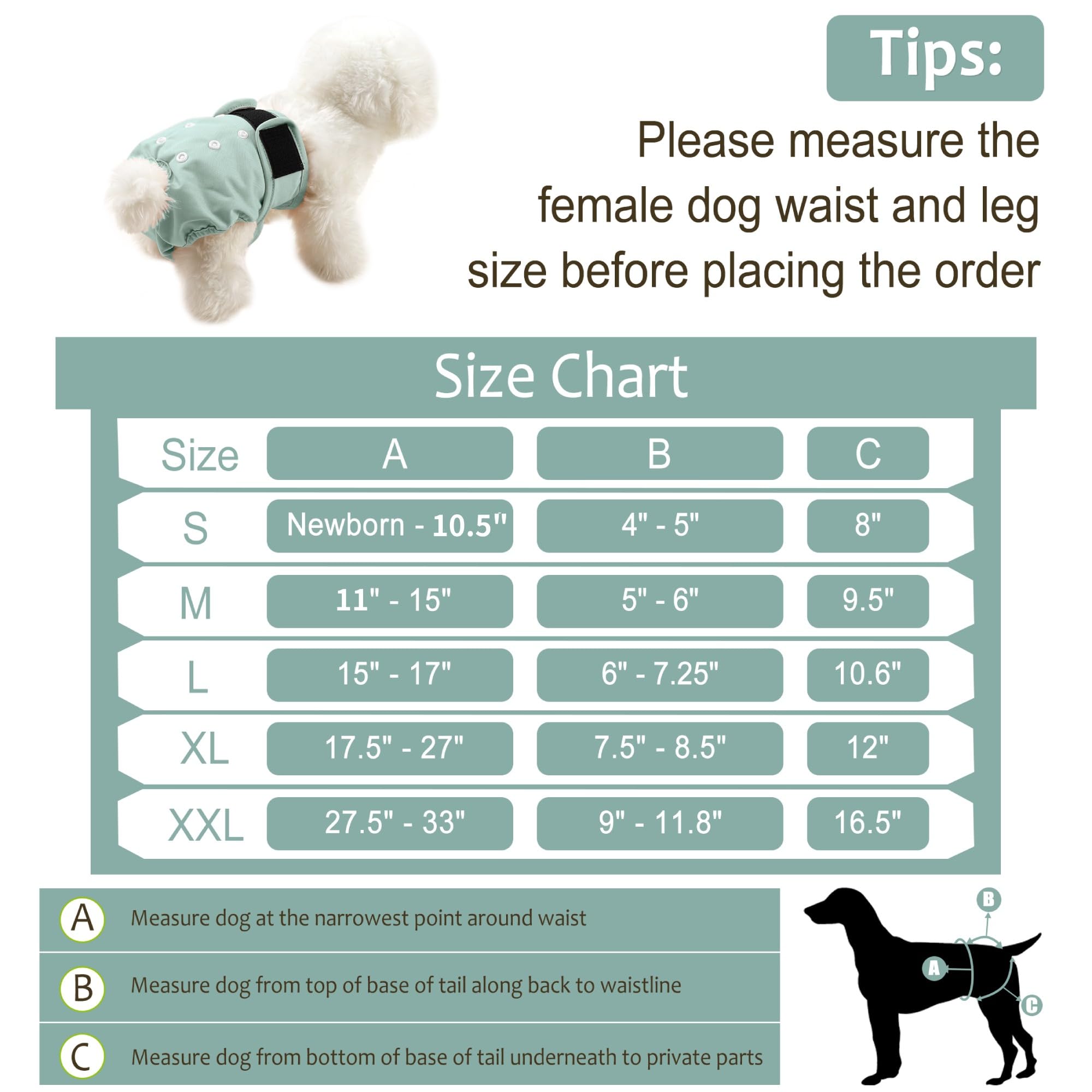 Grecle dog diapers washability design demonstrates durable materials for frequent reuse