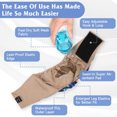 Grecle double-stitched Velcro belt provides a secure, durable fit.