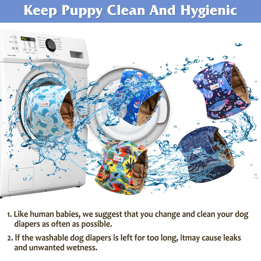 Grecle ideal for male dogs during training, incontinence, or post-op care.