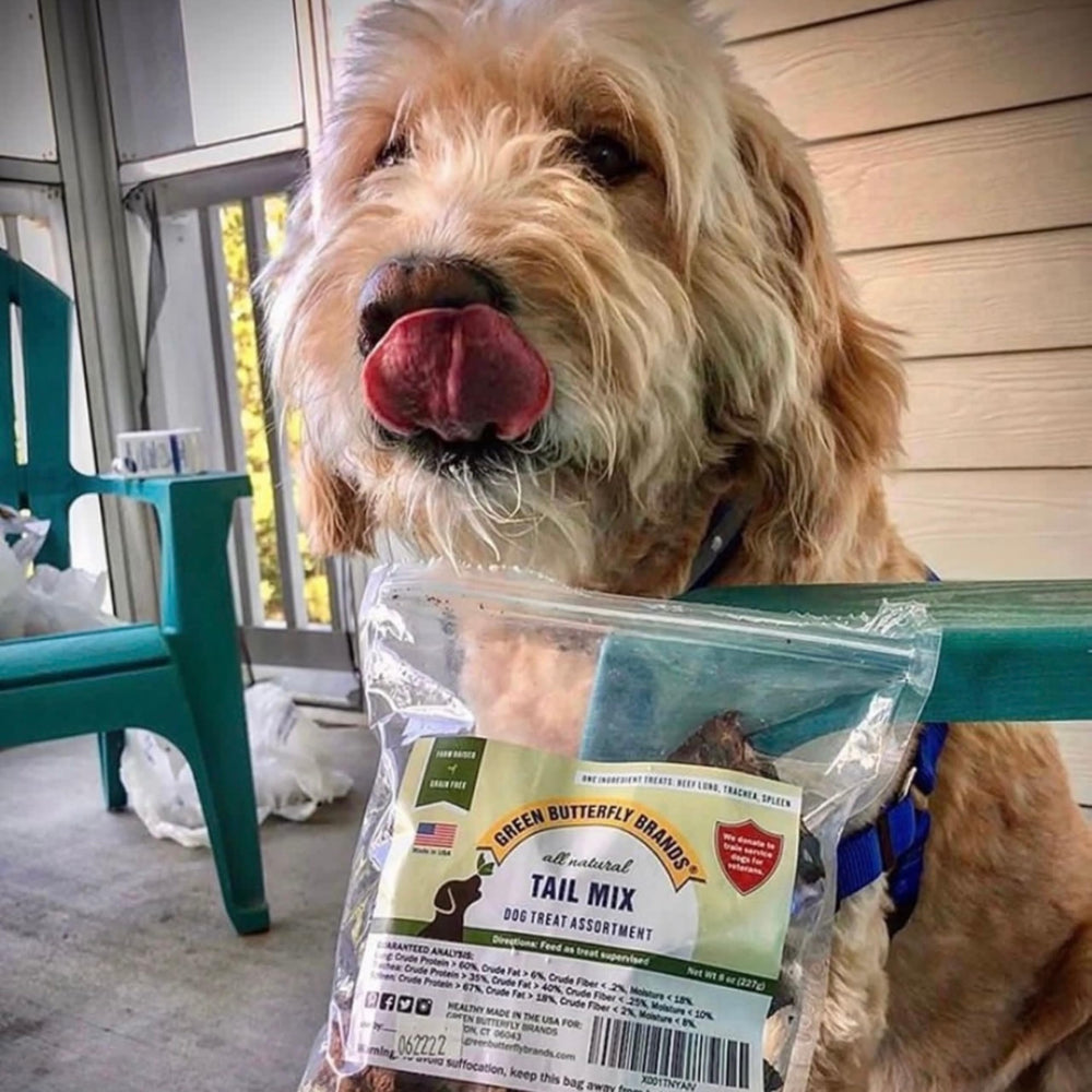 Green Butterfly Brands Tail Mix no artificial flavors colors or preservatives.