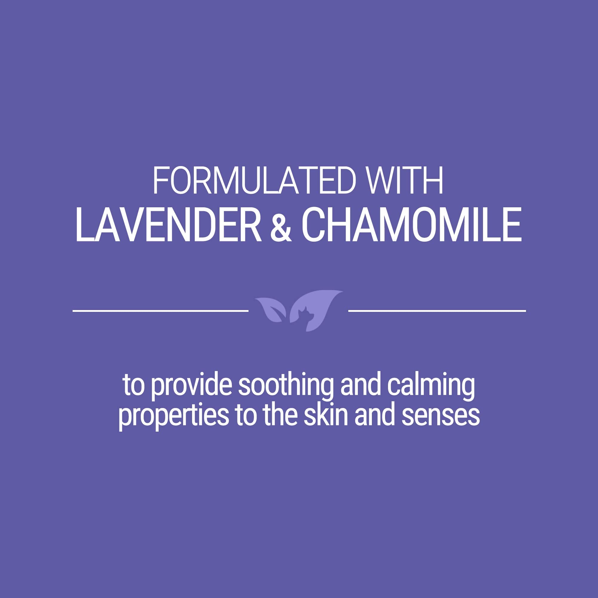 GreenGroom lavender-lather close-up shows rich, silky foam for clean comfortable washes.